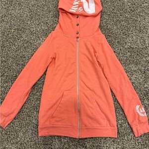 AK Hoodie in Coral